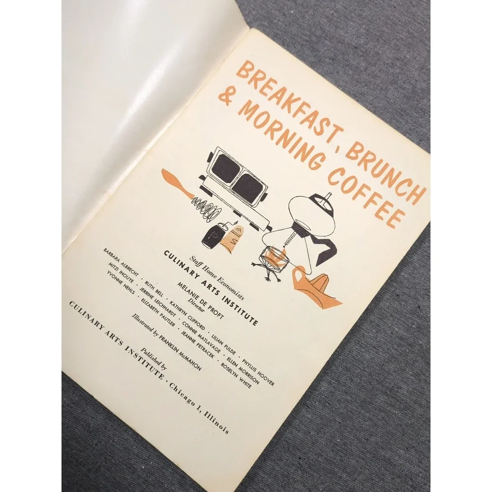 1955 Brunch Breakfast & Morning‎ Coffee Culinary Arts Institute 107 262 Recipes
